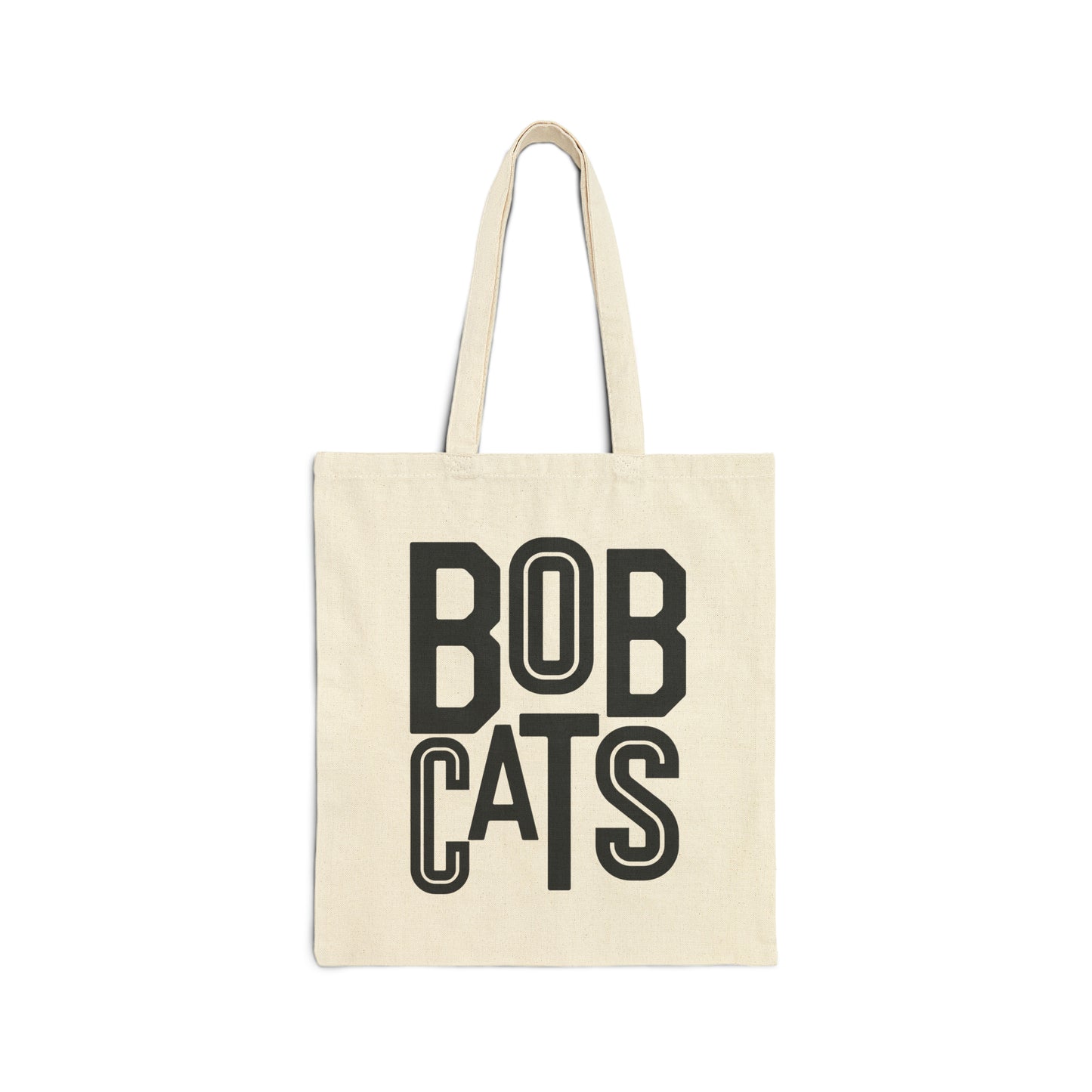 Bobcats Black Tote Bag