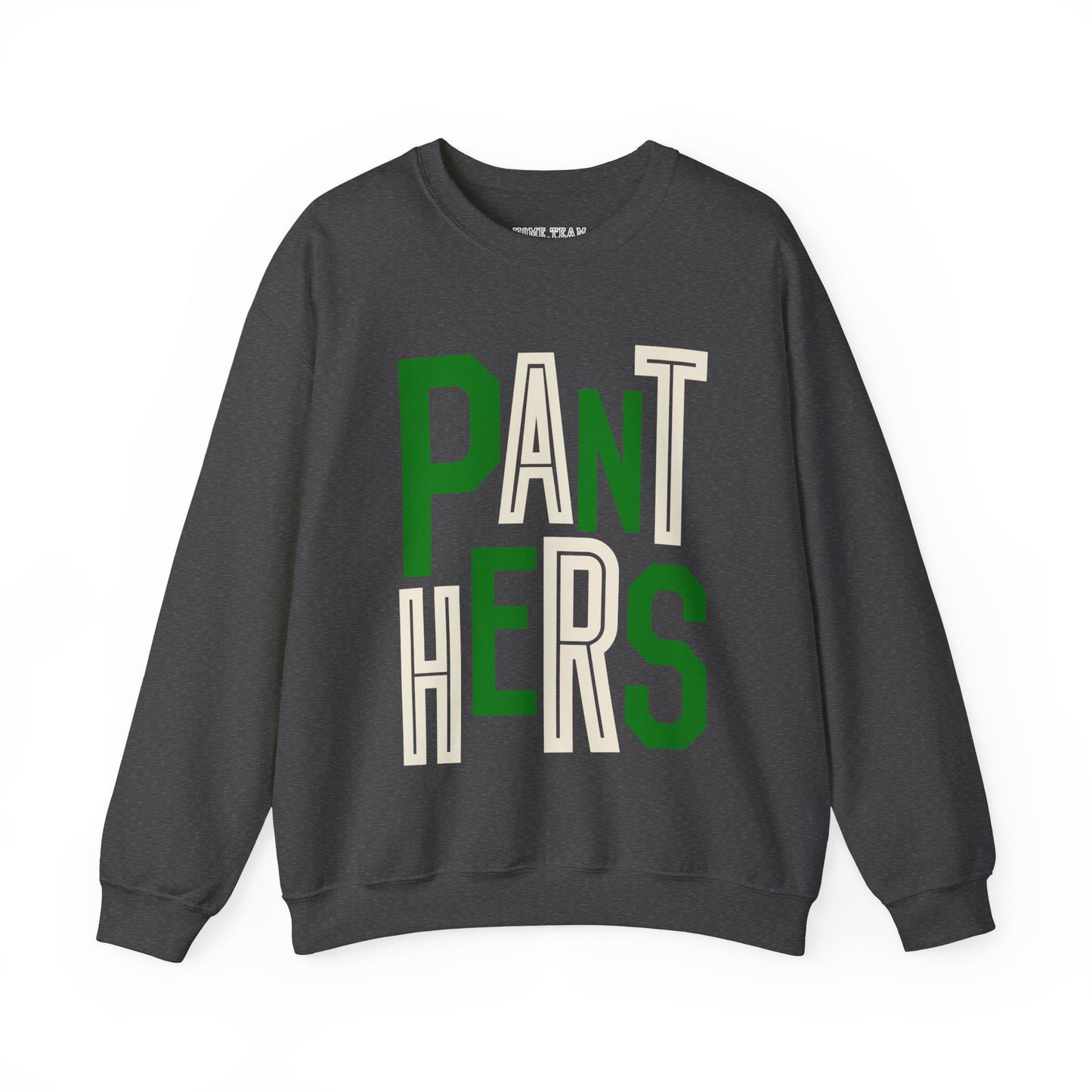 Panthers Green/White Stacked Sweatshirt