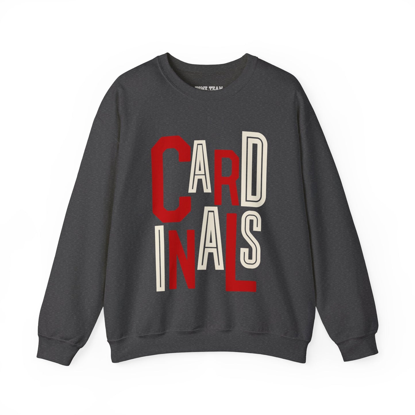 Cardinals Red/White Stacked Sweatshirt
