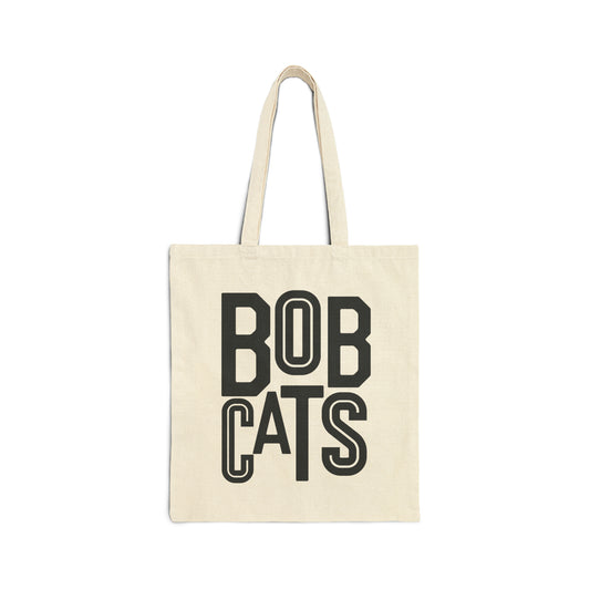 Bobcats Black Tote Bag