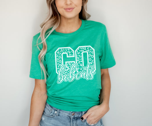 Go Bobcats Spotted Tee