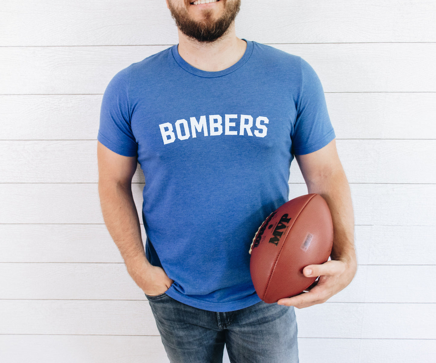 Bombers Curved Tee