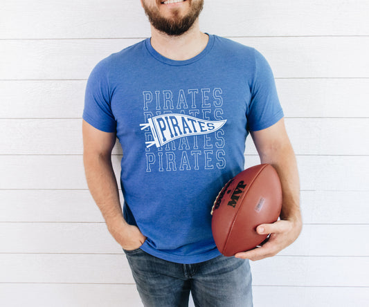 Pirates Repeat Pennant Tee