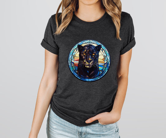 Panther Stained Glass Tee