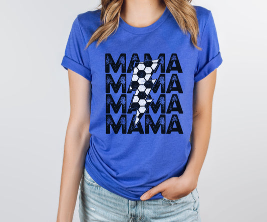 Soccer Lightning Mama Tee
