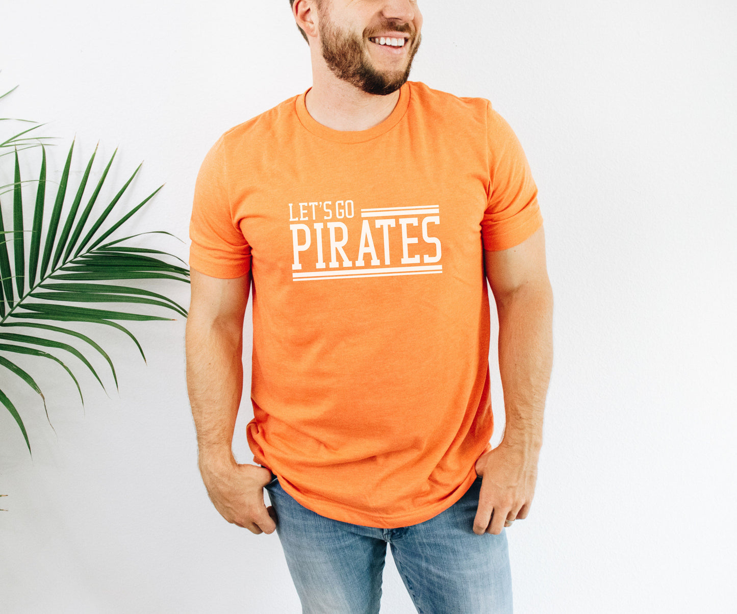Let's Go Pirates Doublelined Tee