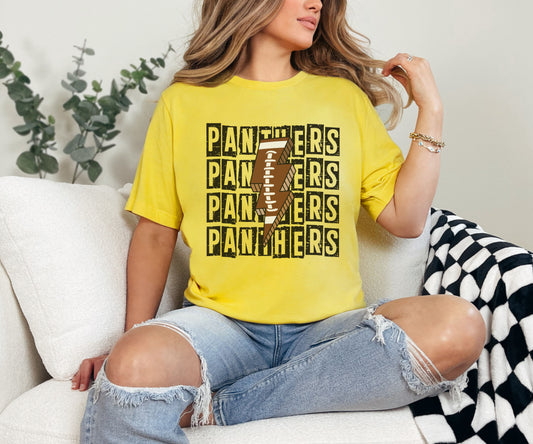 Panthers Football Lightning