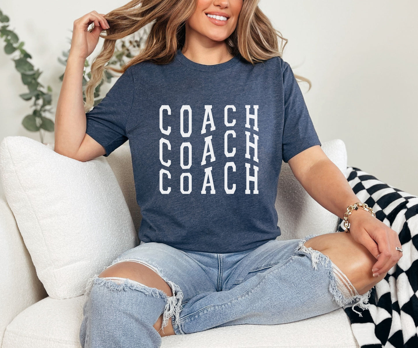 Coach Wavy Three Tee