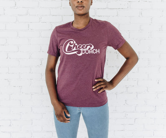 Retro Cheer Coach Tee