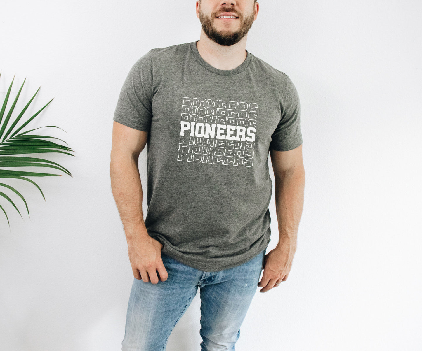 Pioneers Stacked Tee