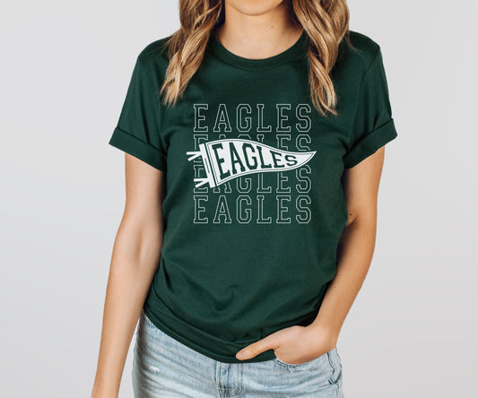 Eagles Four Pennant Tee