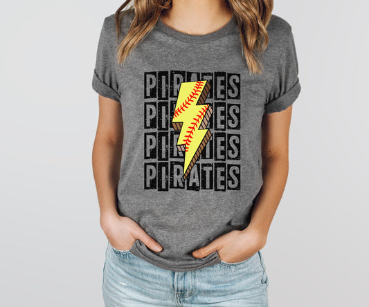 Pirates Softball Lightning