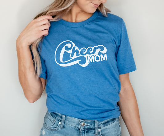 Retro Cheer Mom Tee