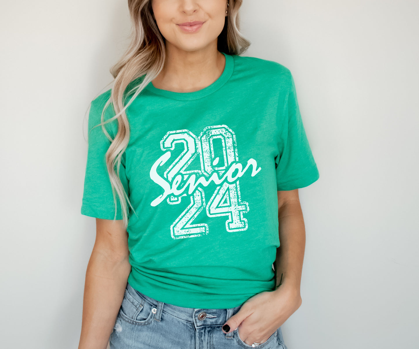 Senior 2024 Stacked Tee