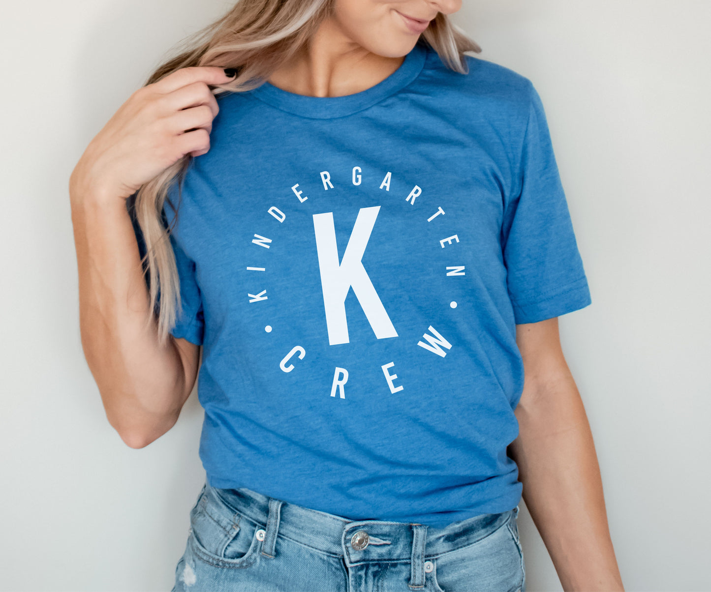 Kindergarten Crew White Tee