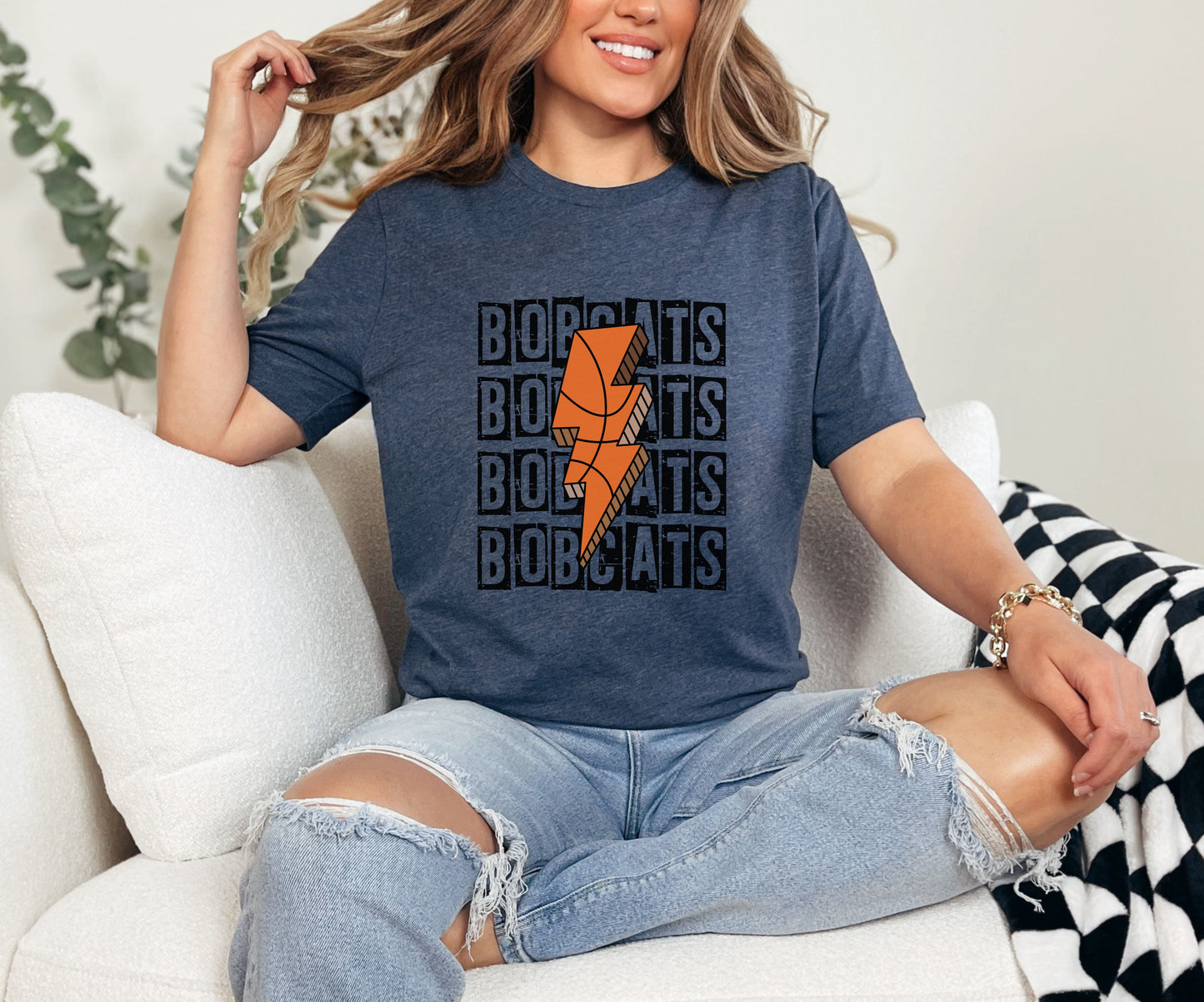 Bobcats Basketball Lightning