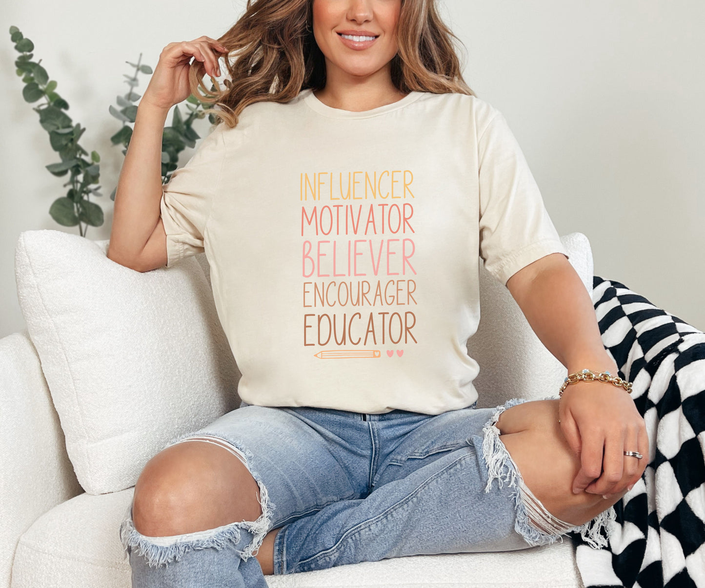 Influencer to Educator Tee