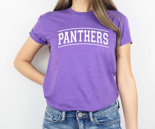 Panthers Curved Tee