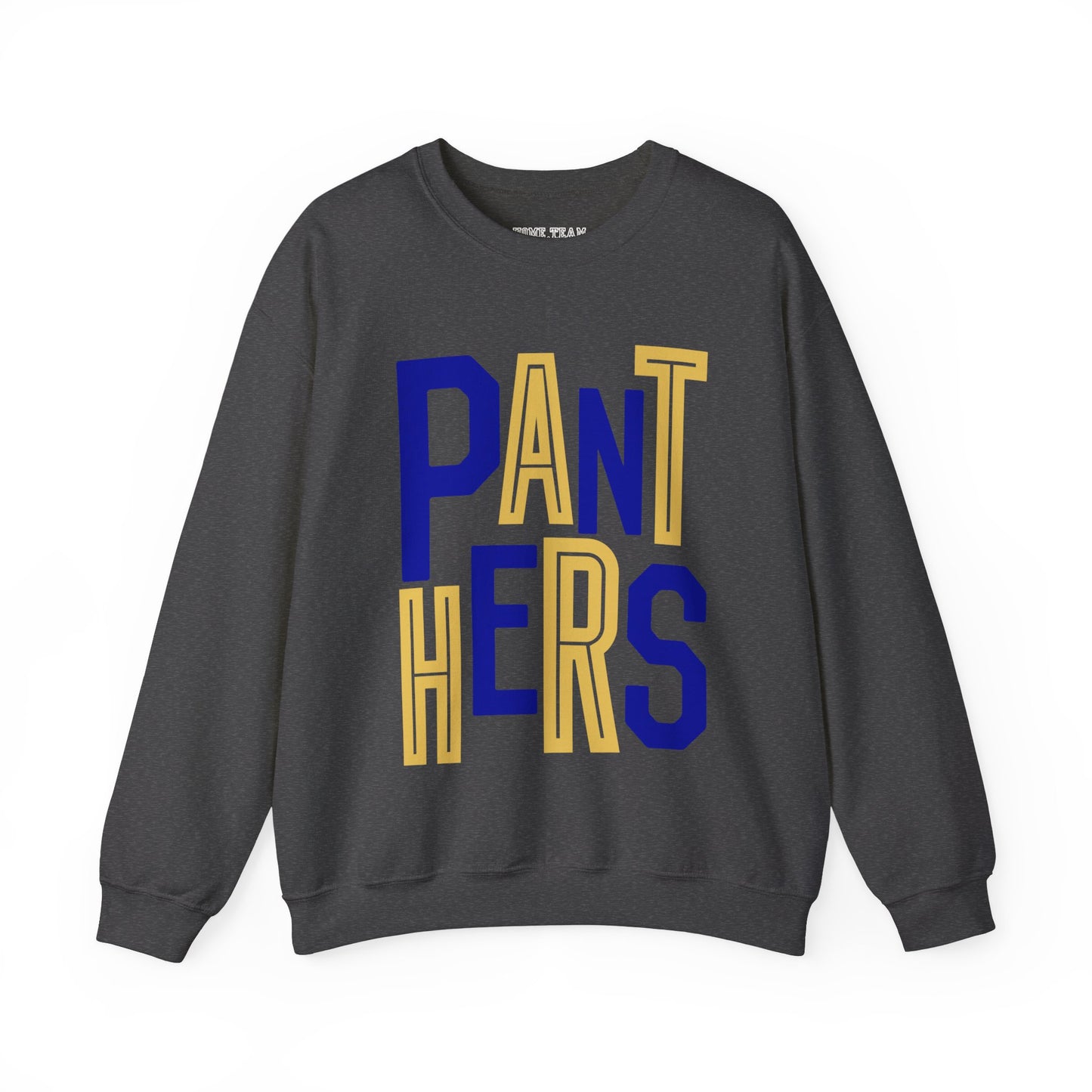 Panthers Blue/Gold Stacked Sweatshirt