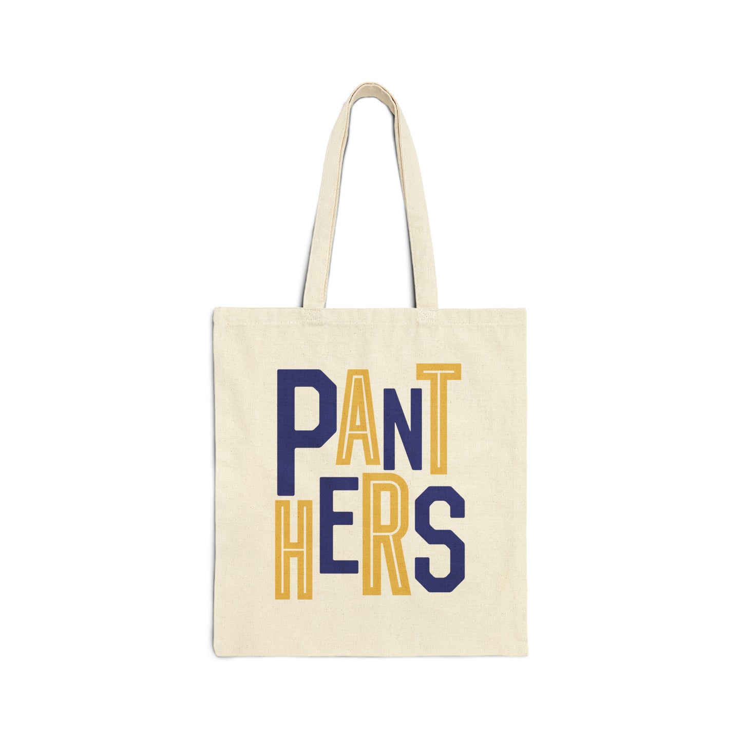 Panthers Blue/Gold Tote Bag