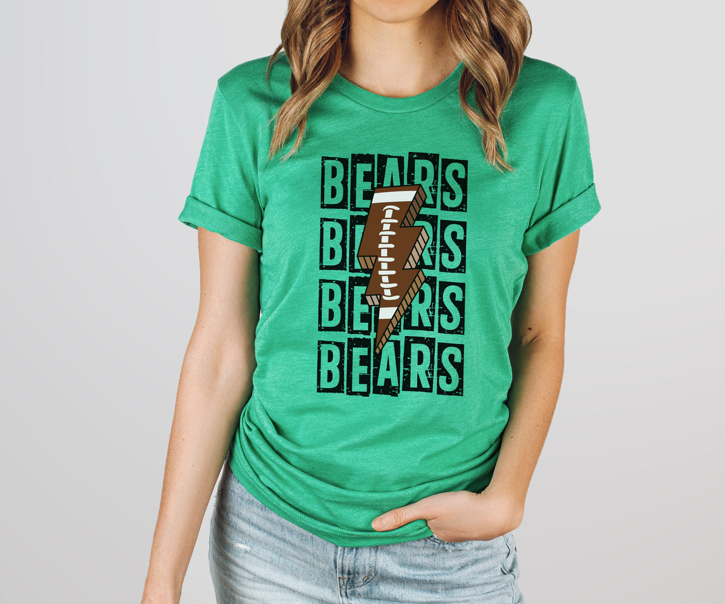 Bears Football Lightning