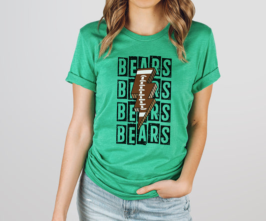 Bears Football Lightning