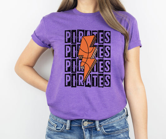 Pirates Basketball Lightning