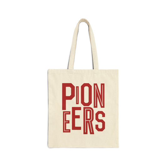 Pioneers Red Tote Bag