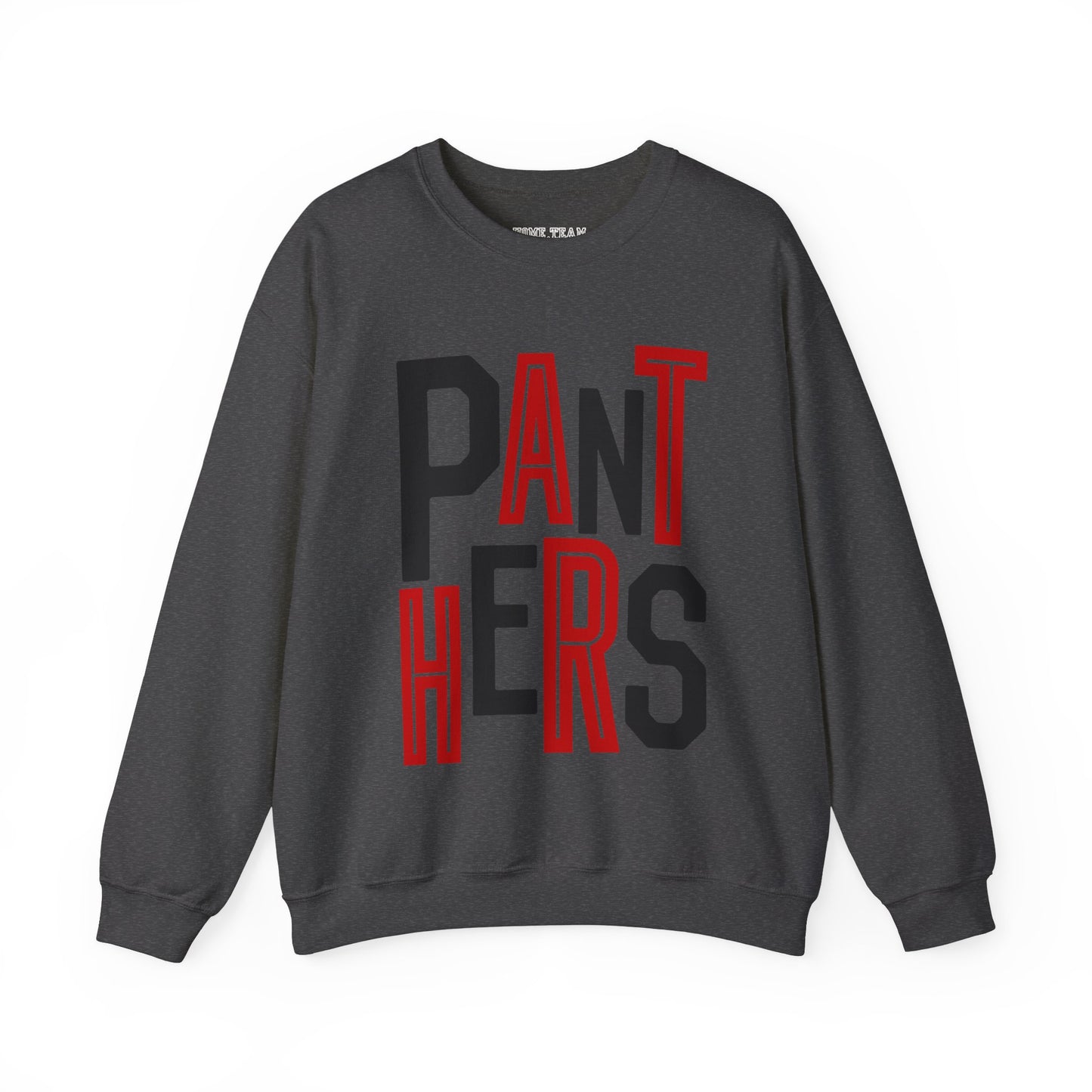 Panthers Black/Red Stacked Sweatshirt