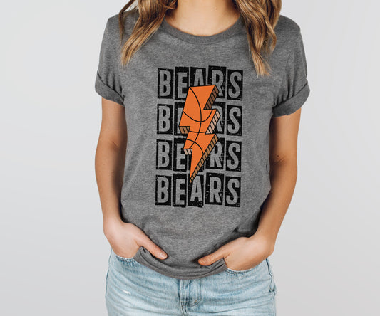 Bears Basketball Lightning