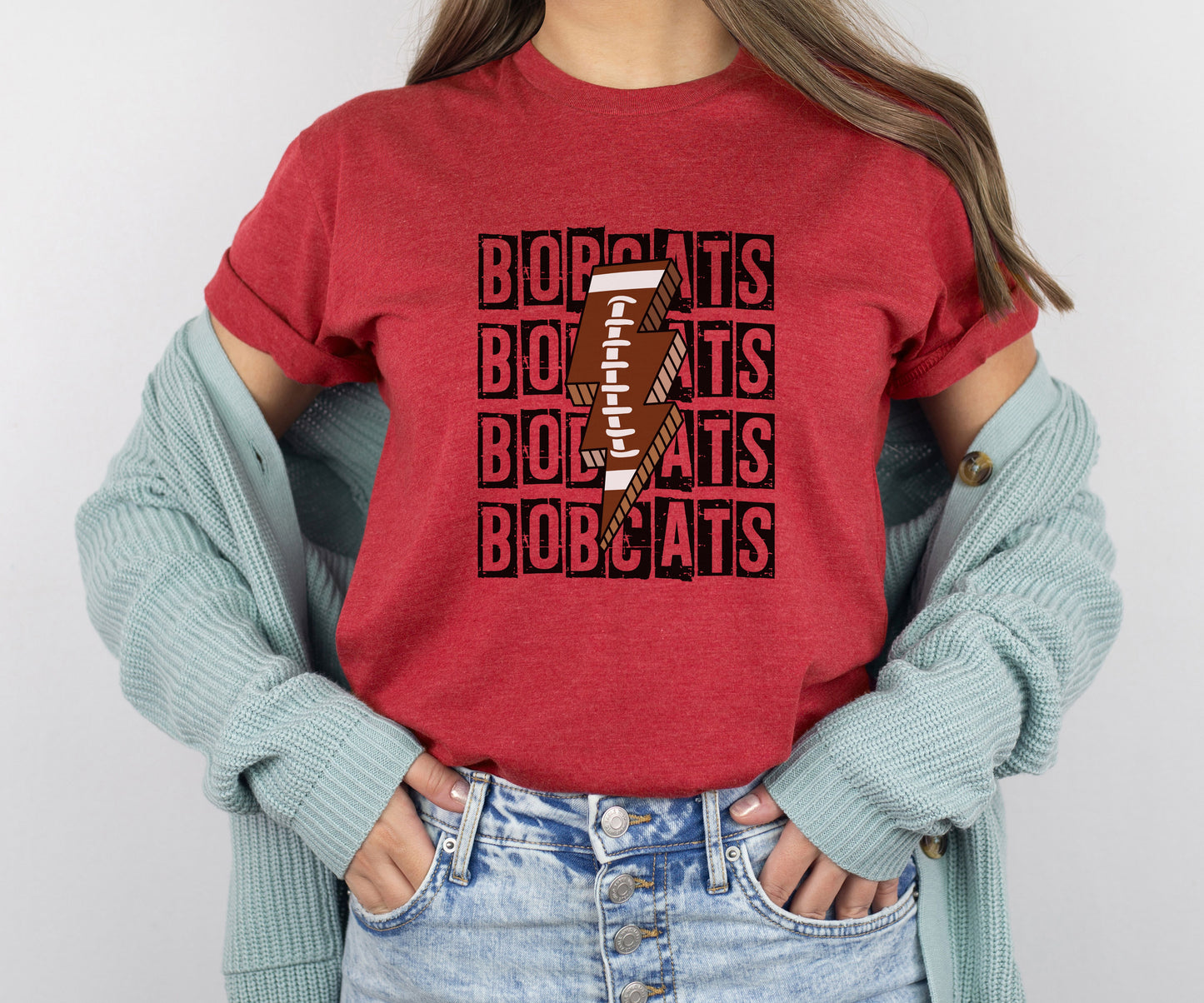 Bobcats Football Lightning