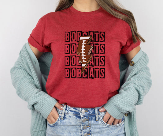 Bobcats Football Lightning