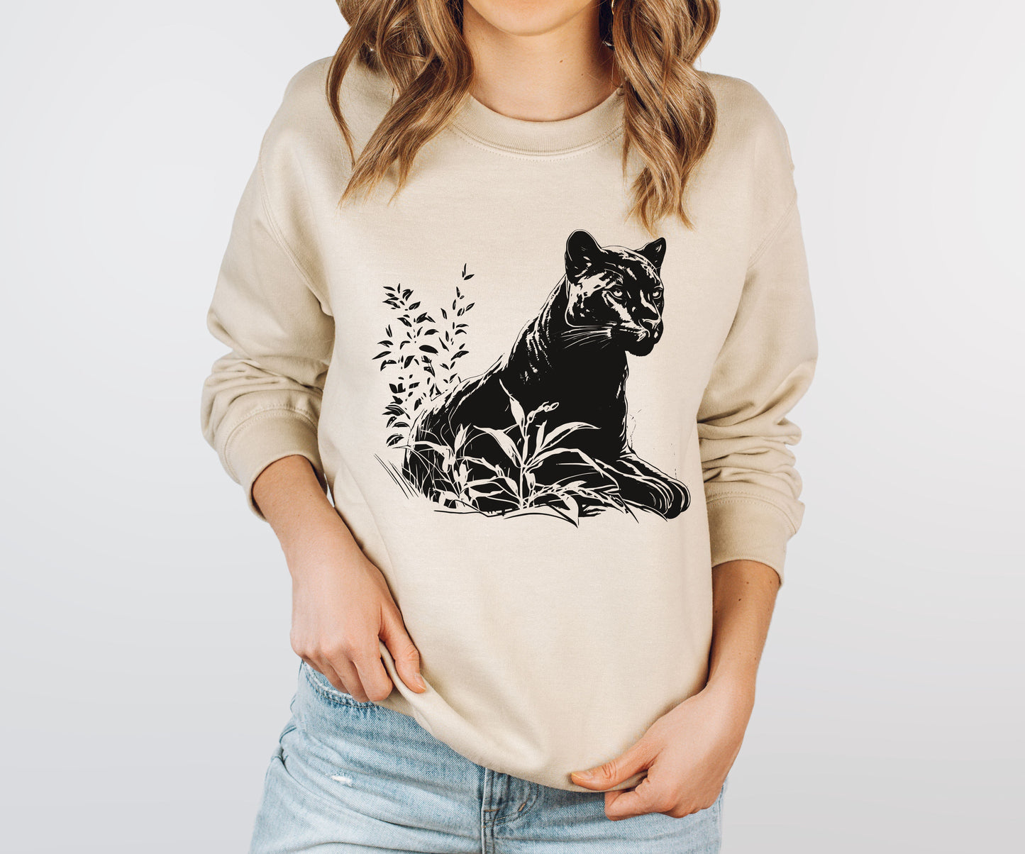 Black Panther Lounging Sweatshirt